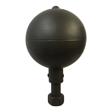 Aluminum Ball Ornament 8 Bronze